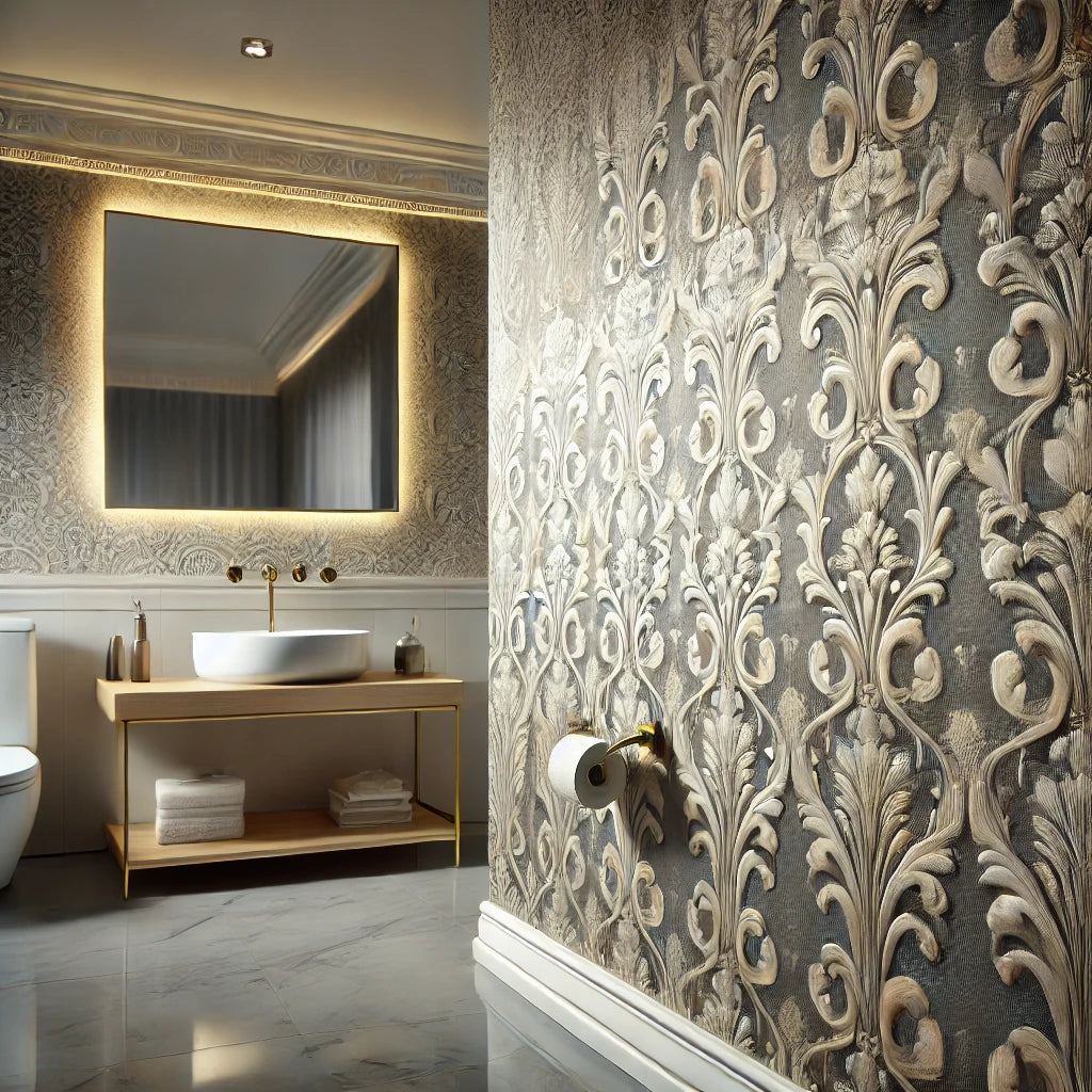 What Types of Wallpaper Are Best for Bathrooms?