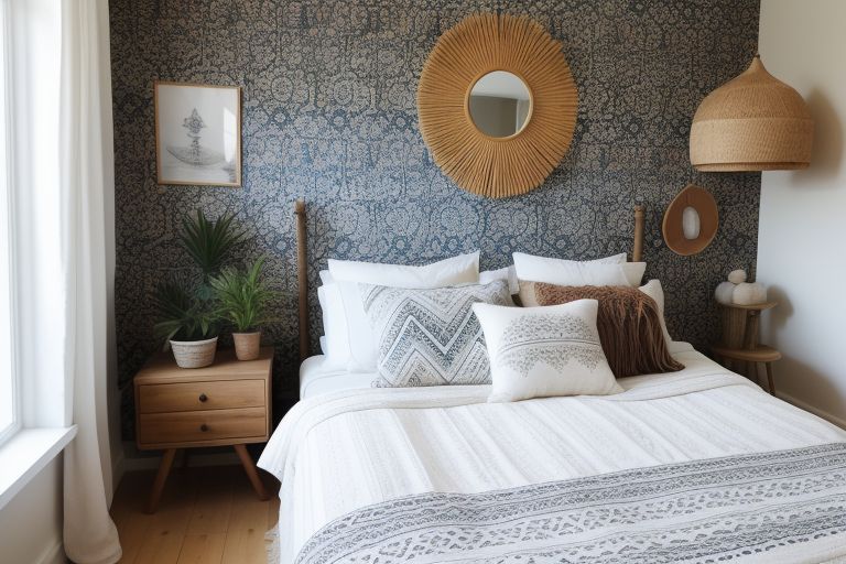 Boho-Luxe Interiors: Pairing Sisal Wallpaper with Bold Textiles for an Interior Update