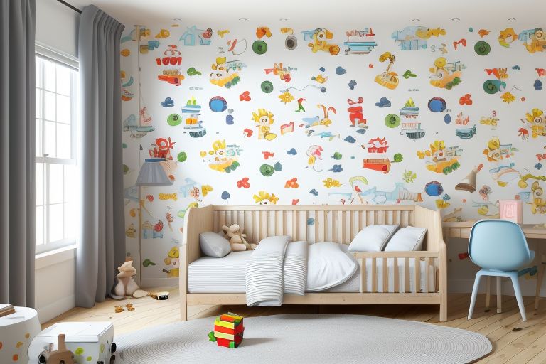 Transforming Kids’ Rooms with Tactile and Playful Wallpaper Choices