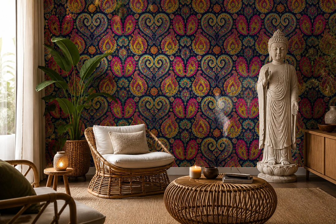 Indian Wallpaper: When Pattern Becomes the Room