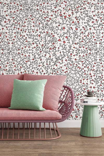 Peel and stick vs traditional wallpaper