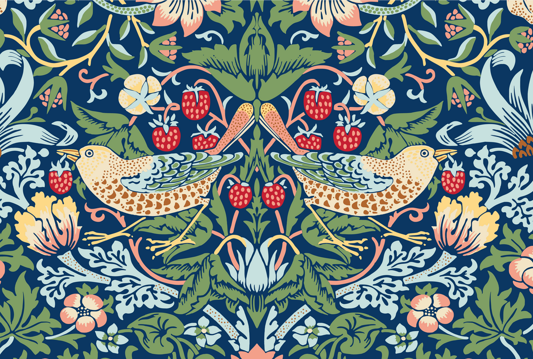 William Morris Peel and stick wallpaper