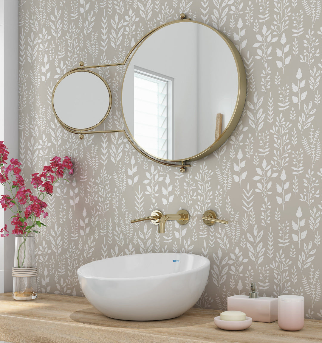 Boho Wallpaper: Bohemian Designs, Botanicals and Natural Textures
