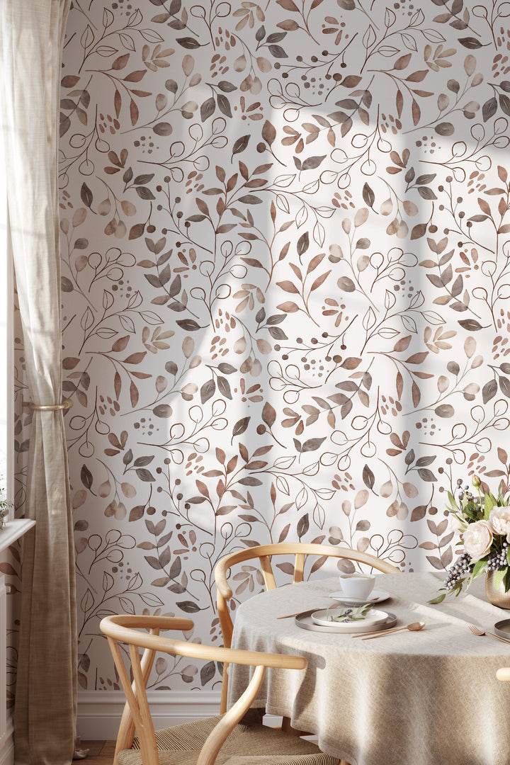 Watercolor Botanical Wallpaper #3616