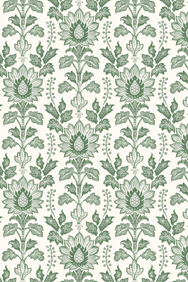 Botanical Lotus Wallpaper Traditional wallpaper #3731