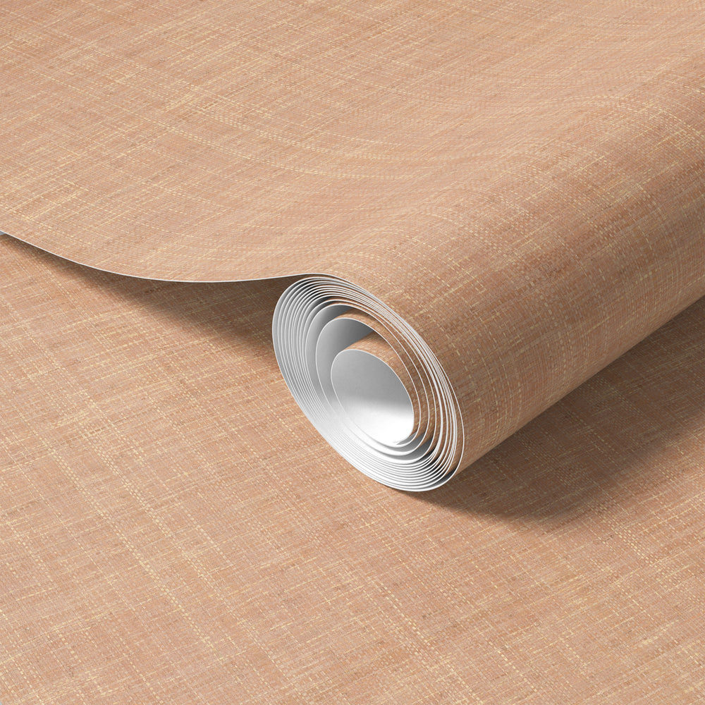 Faux Raffia Wallpaper – Natural Texture Panels | Peel And Stick Vinyl Wallcovering 75023