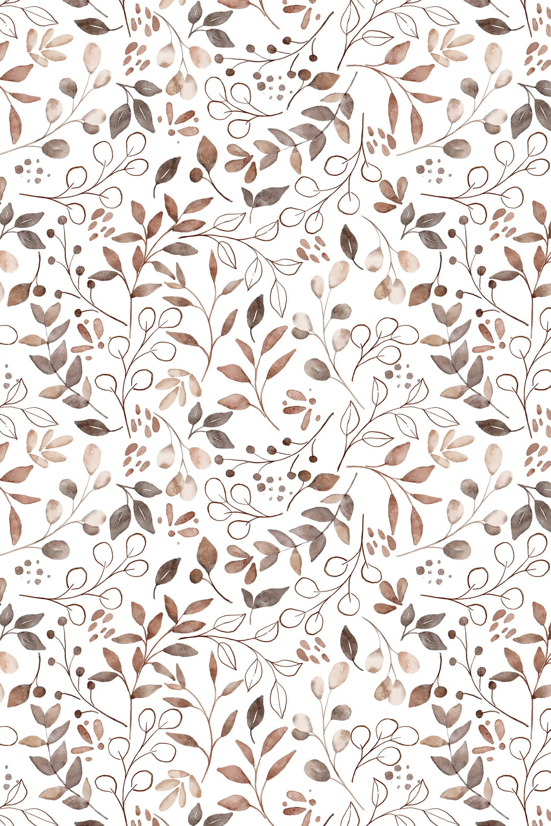 Watercolor Botanical Wallpaper #3616