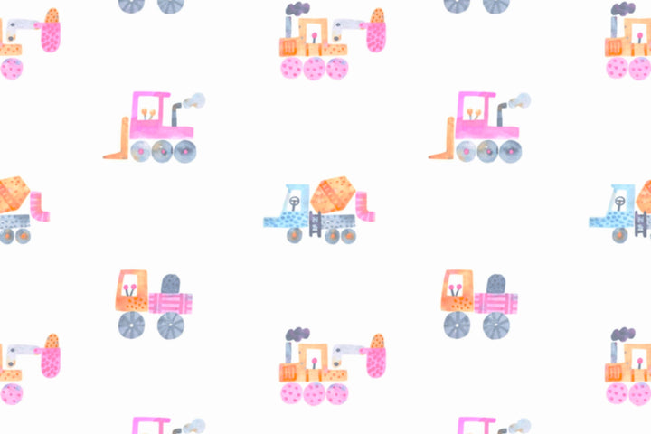 Kids Cars Wallpaper – Playful Nursery Pattern 3627