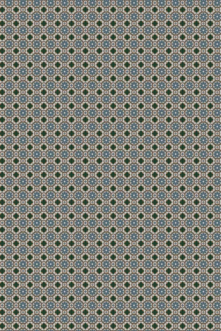 Geometric Tile Pattern Wallpaper  Vintage Mosaic 3764