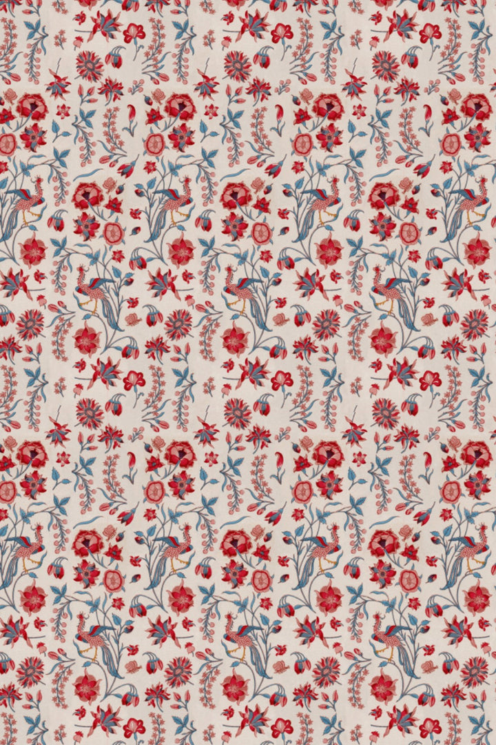Floral Bird Garden Wallpaper Vintage Botanical 3770