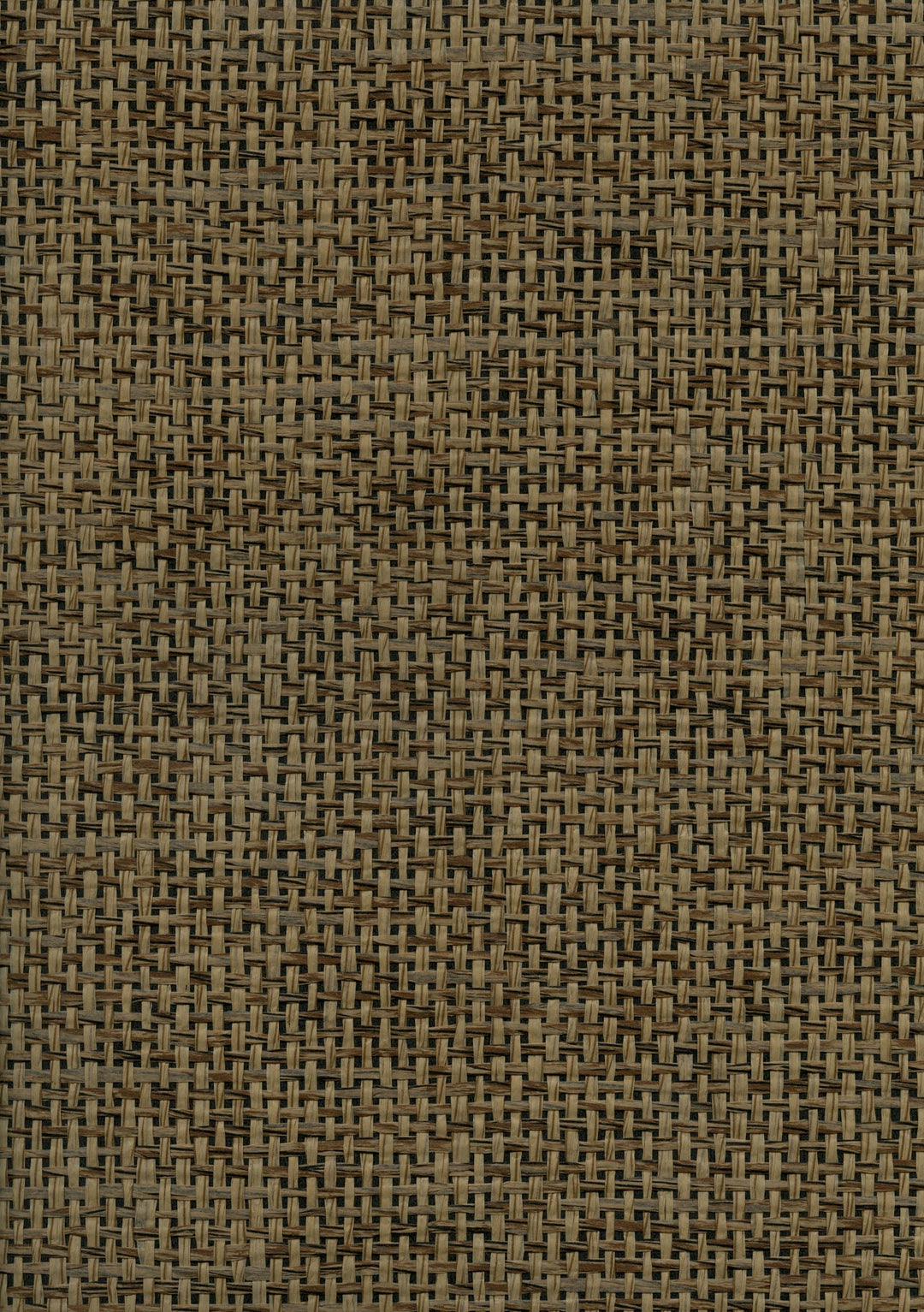 Close-up of a brown woven fabric texture