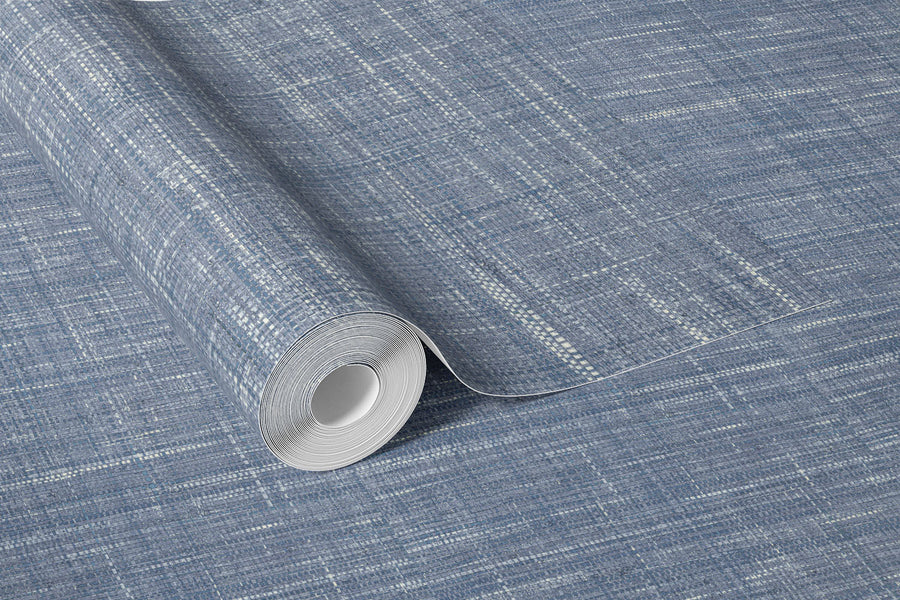 Faux Raffia Grasscloth Wallpaper — Woven Textured Surface 75026 ...