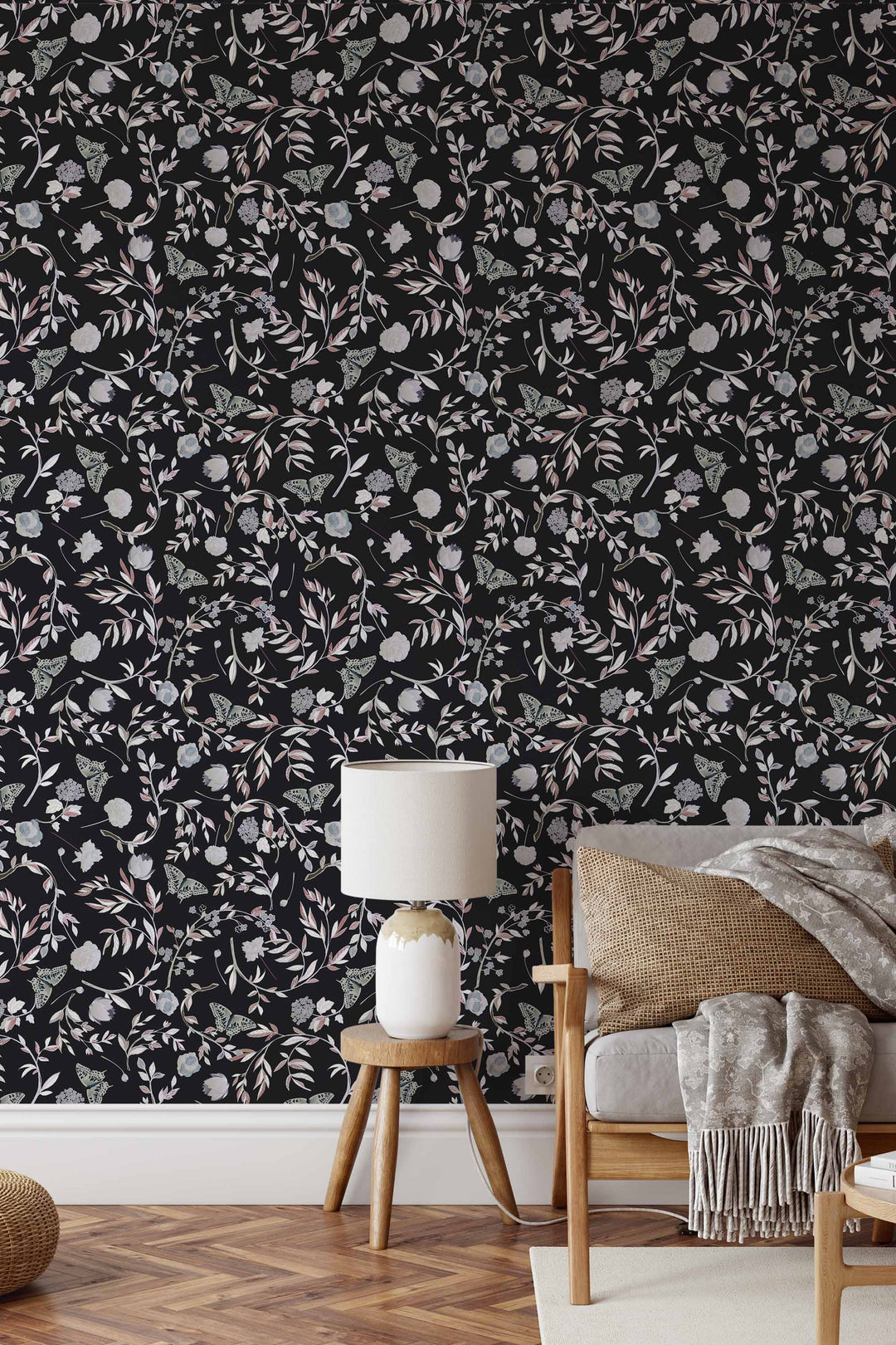 Moonlit Garden Butterflies 3747