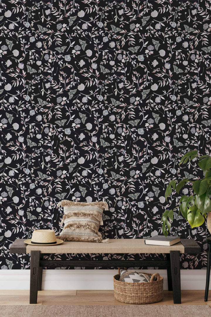 Moonlit Garden Butterflies 3747