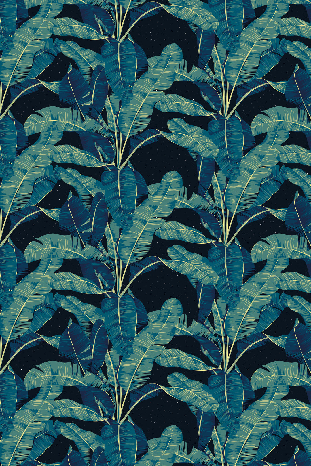 Tropical Palm Wallpaper – Peel and Stick Vinyl Wallpaper Rolls with Palm Leaves Mural