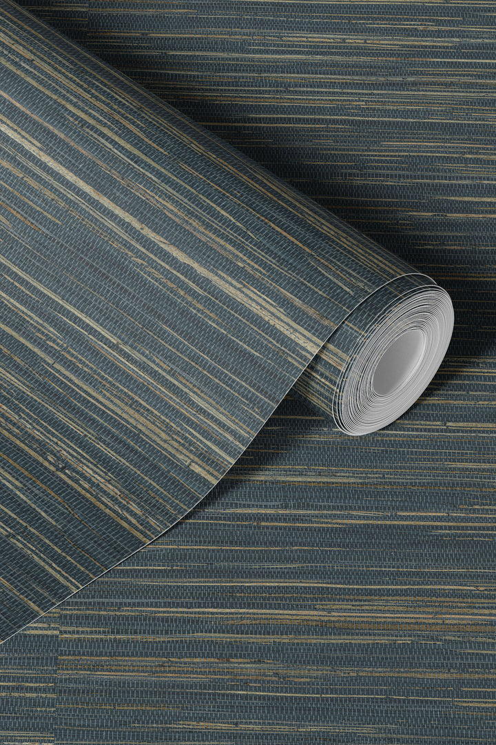 Faux Hemp Grasscloth Wallpaper Soft Mineral Neutrals 71034