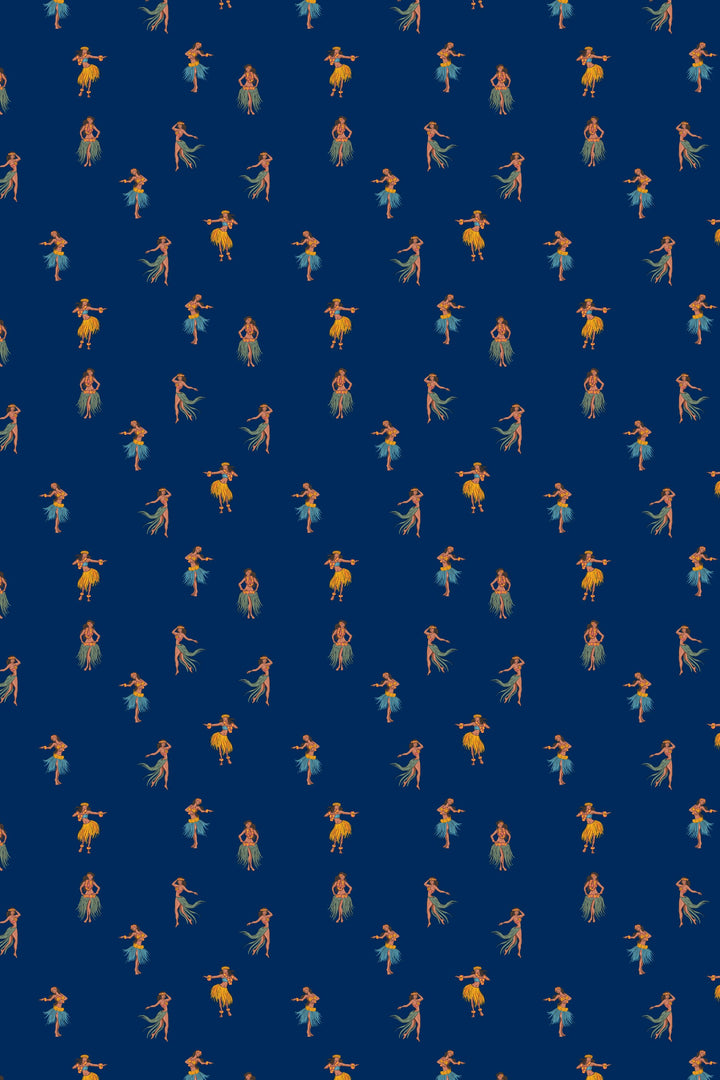 Hawaiian Dancers In The Night 3714