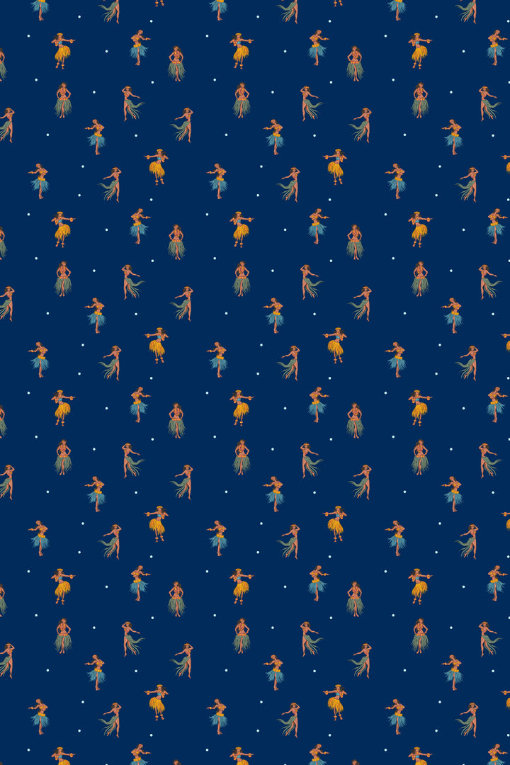 Hawaiian Dancers In The Night With Stars 3715