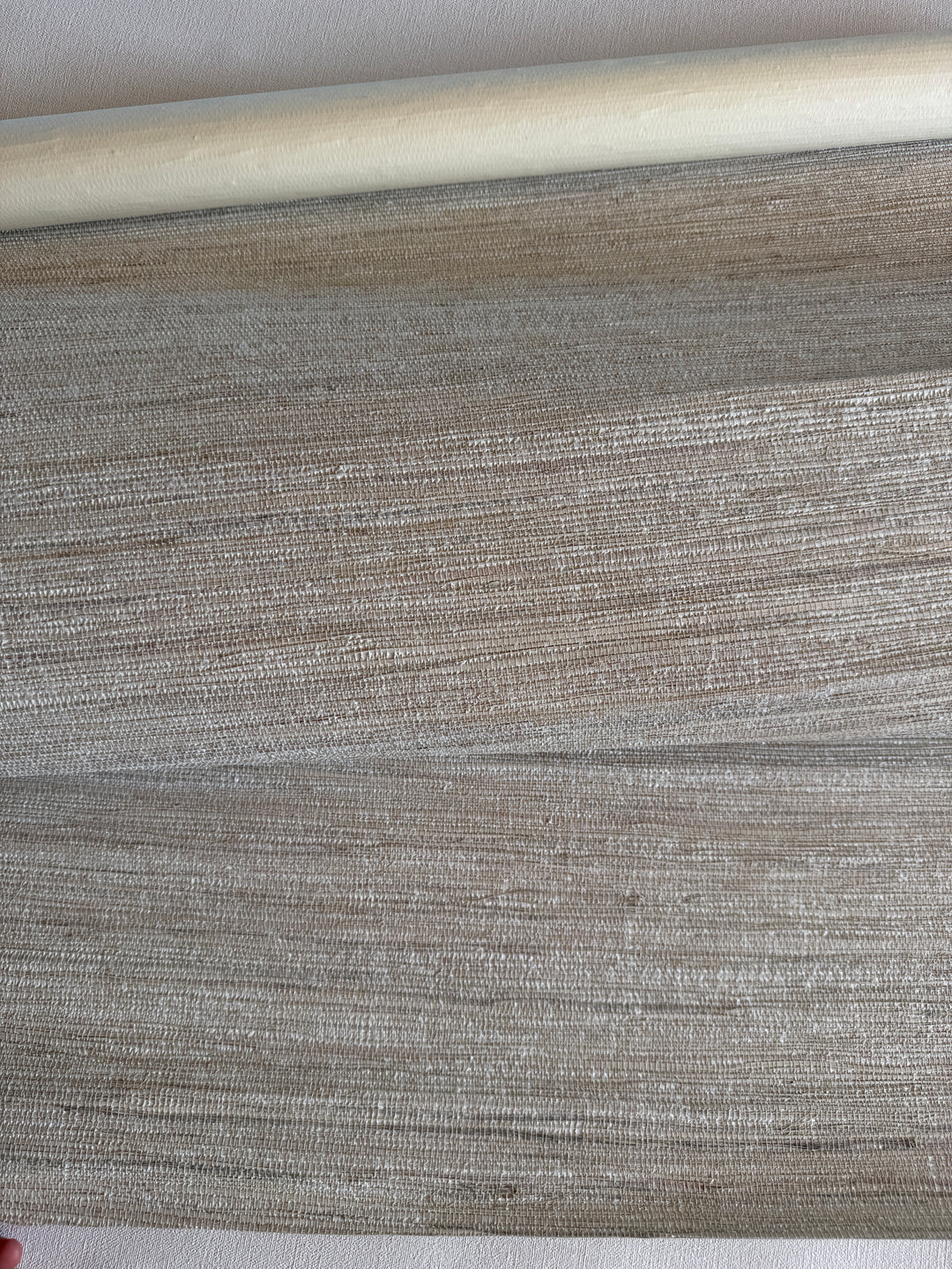 Soft Mineral Hemp Grasscloth Wallpaper 41040