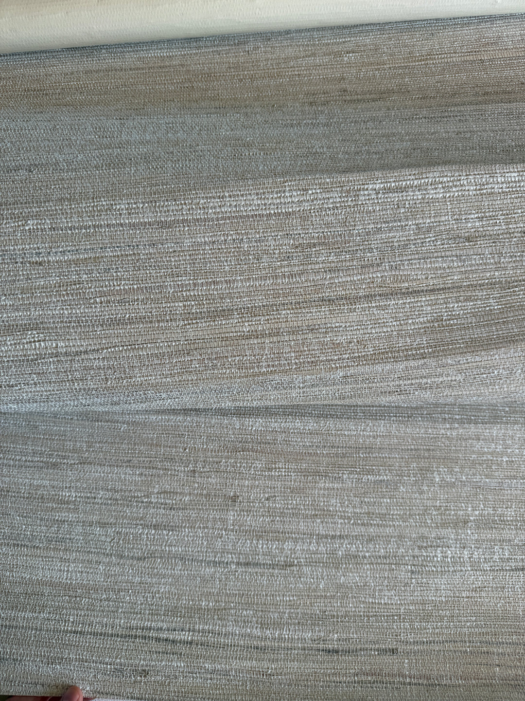 Soft Mineral Hemp Grasscloth Wallpaper 41040