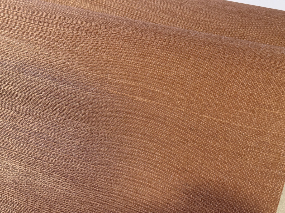 Natural Cocoa Woven Sisal Grasscloth Wallpaper 41069