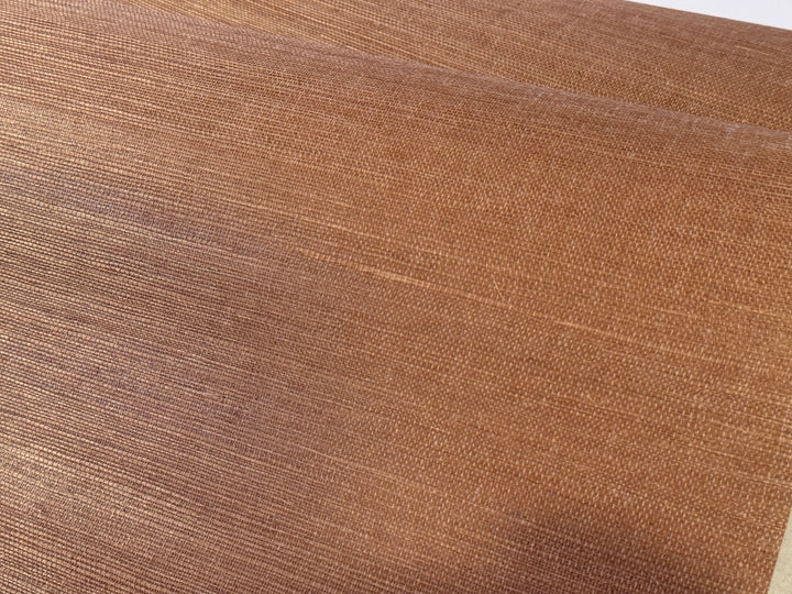 Natural Cocoa Woven Sisal Grasscloth Wallpaper 41069