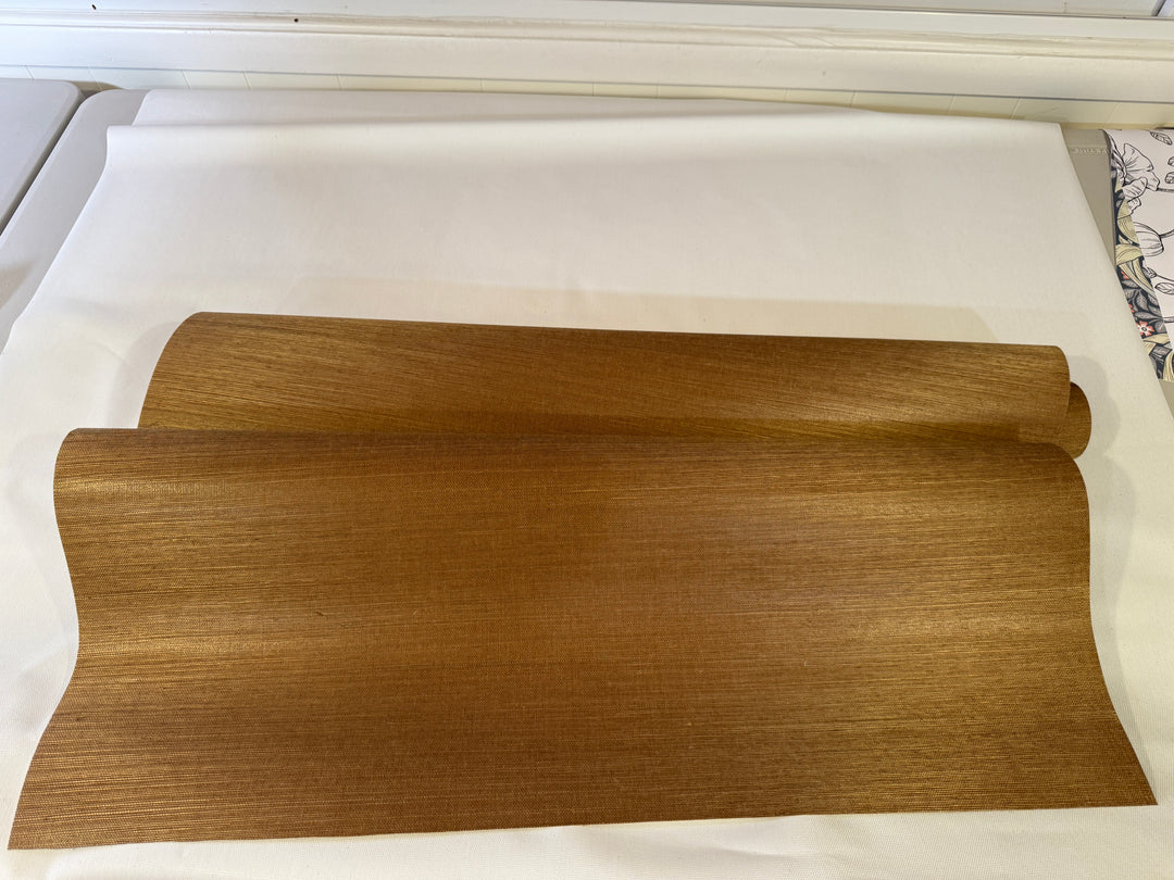 Natural Cocoa Woven Sisal Grasscloth Wallpaper 41069