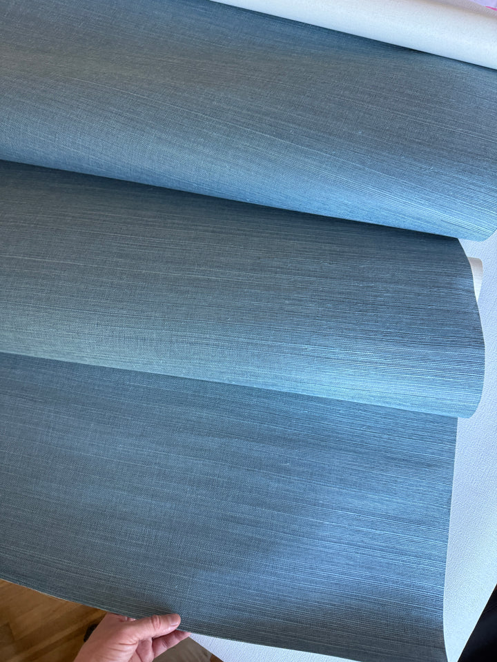 Natural Sisal Wallpaper – Handcrafted Grasscloth Roll With Subtle Horizontal Weave  41094