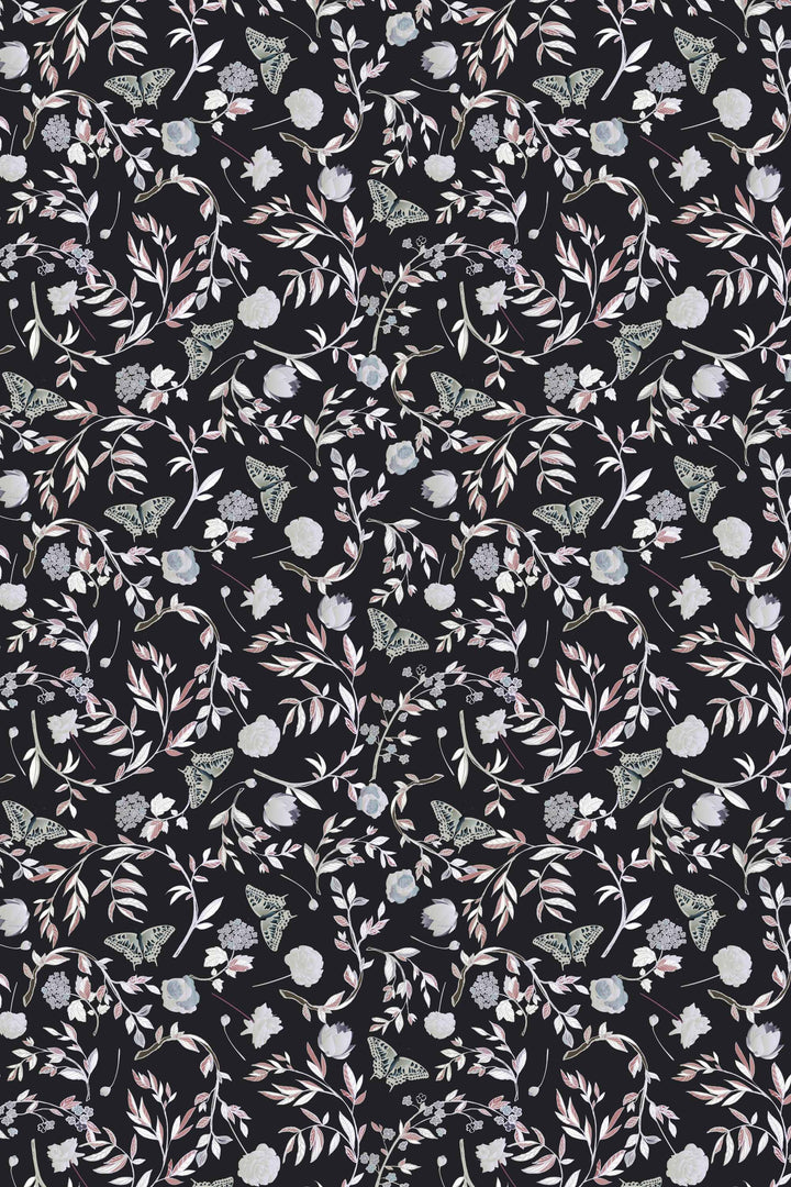 Moonlit Garden Butterflies 3747