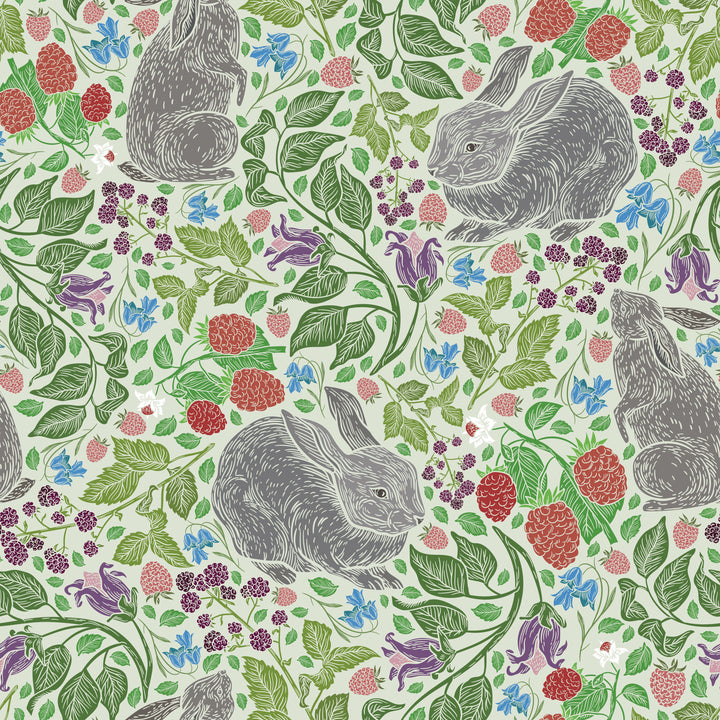 Rabbits in the English backyard Wallpaper #3205 - 2334