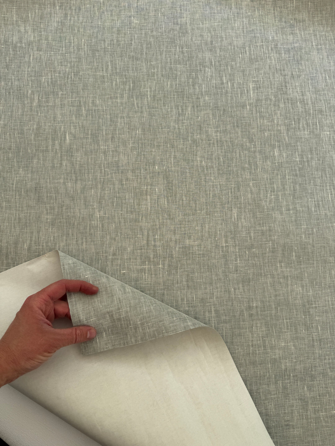 Natural Grasscloth Wallpaper Linen 43179