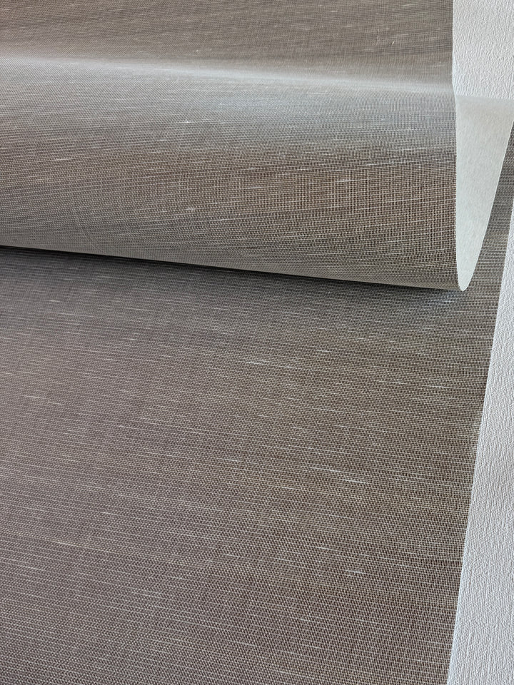 Abaca Driftwood Bronze Weave Natural Grasscloth Wallpaper 42077