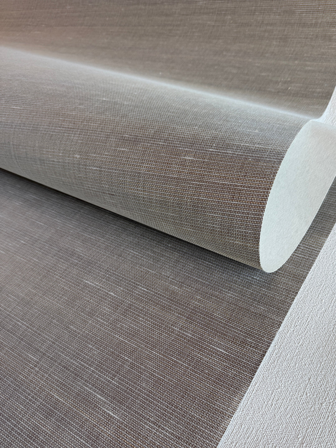 Abaca Driftwood Bronze Weave Natural Grassсloth Wallpaper 42077