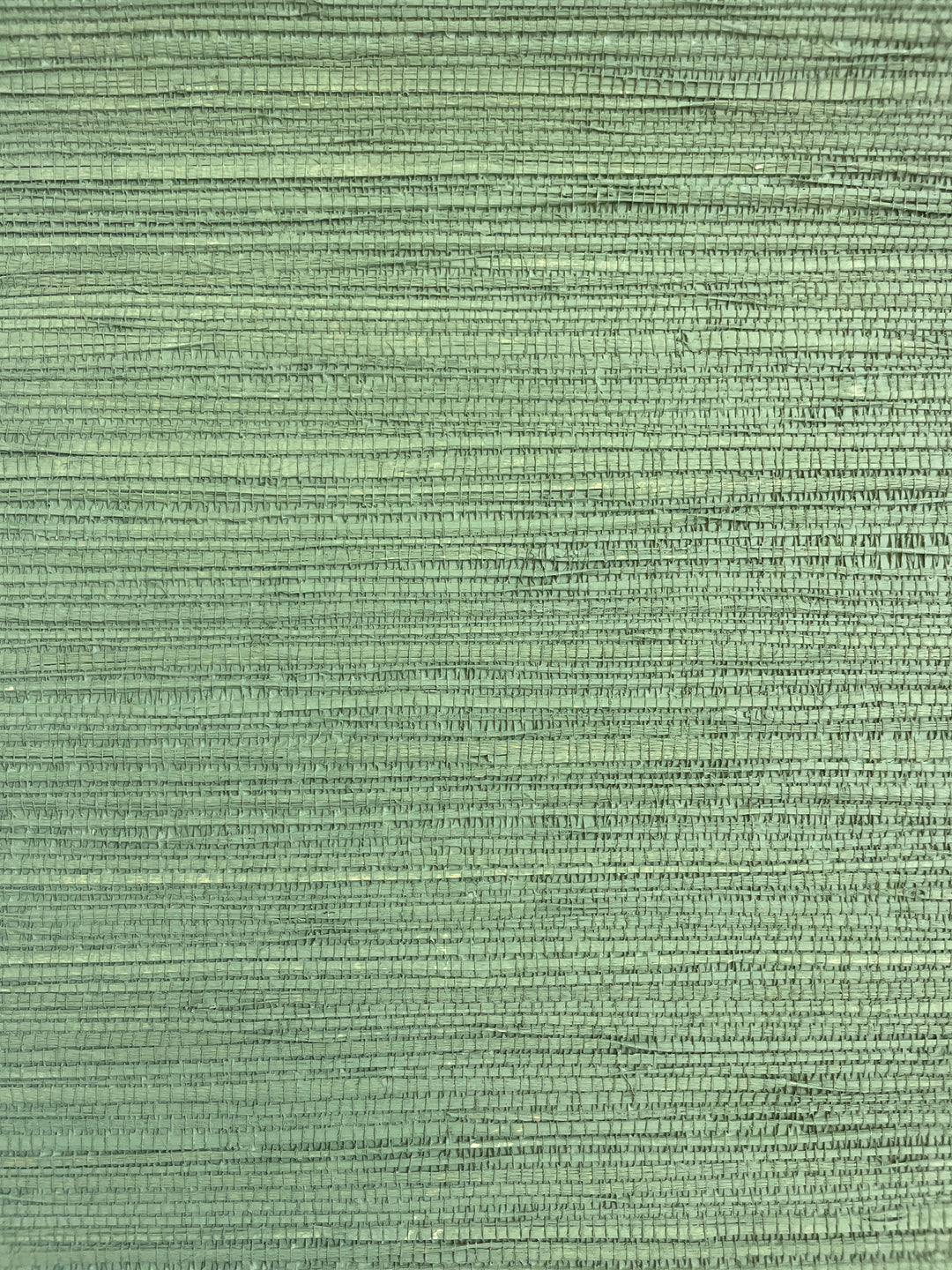 Natural Grasscloth Hemp Wallpaper painted in matte noble green color 41041