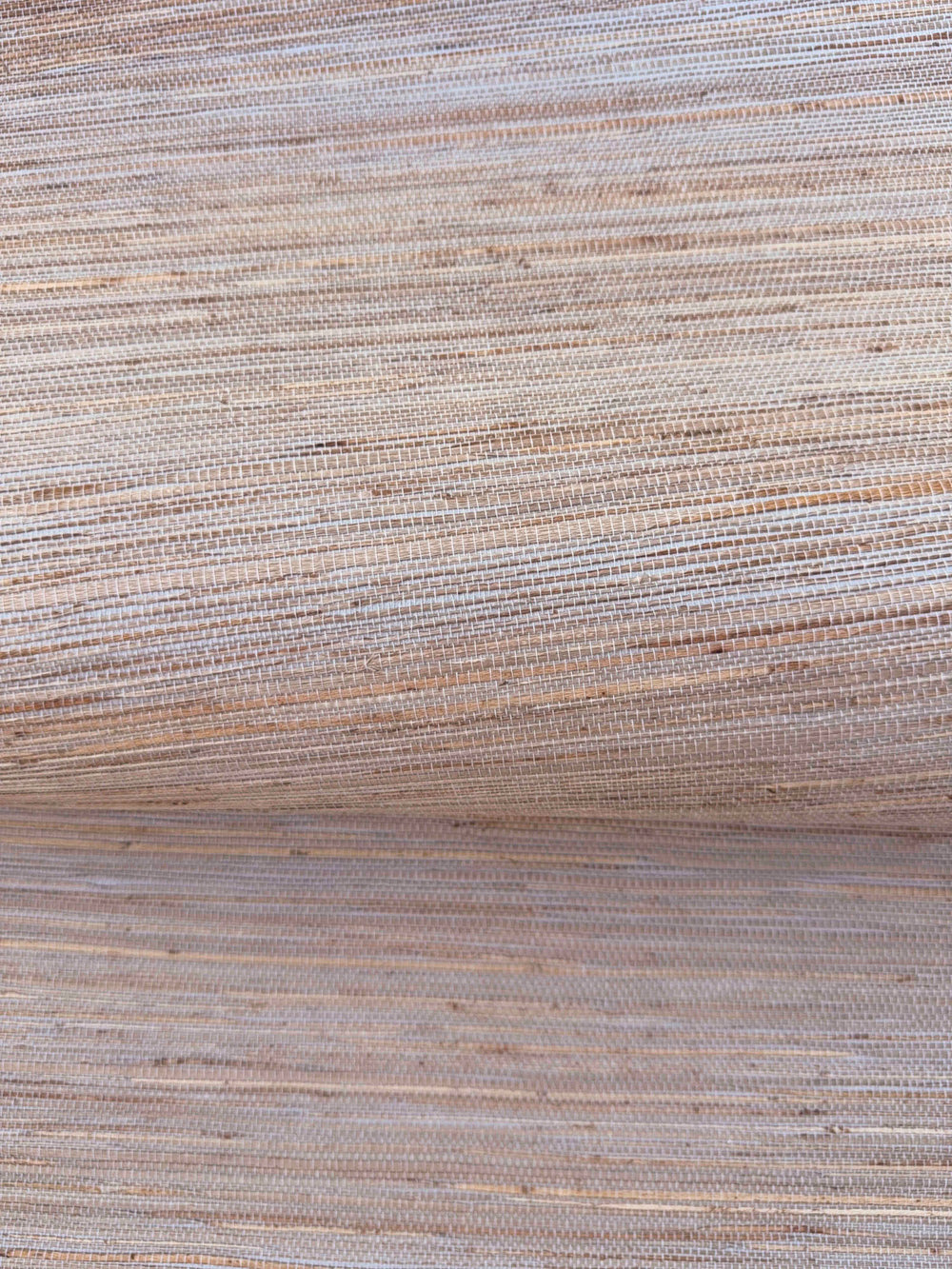 Natural Hemp Grasscloth — Warm Sand Texture 41038