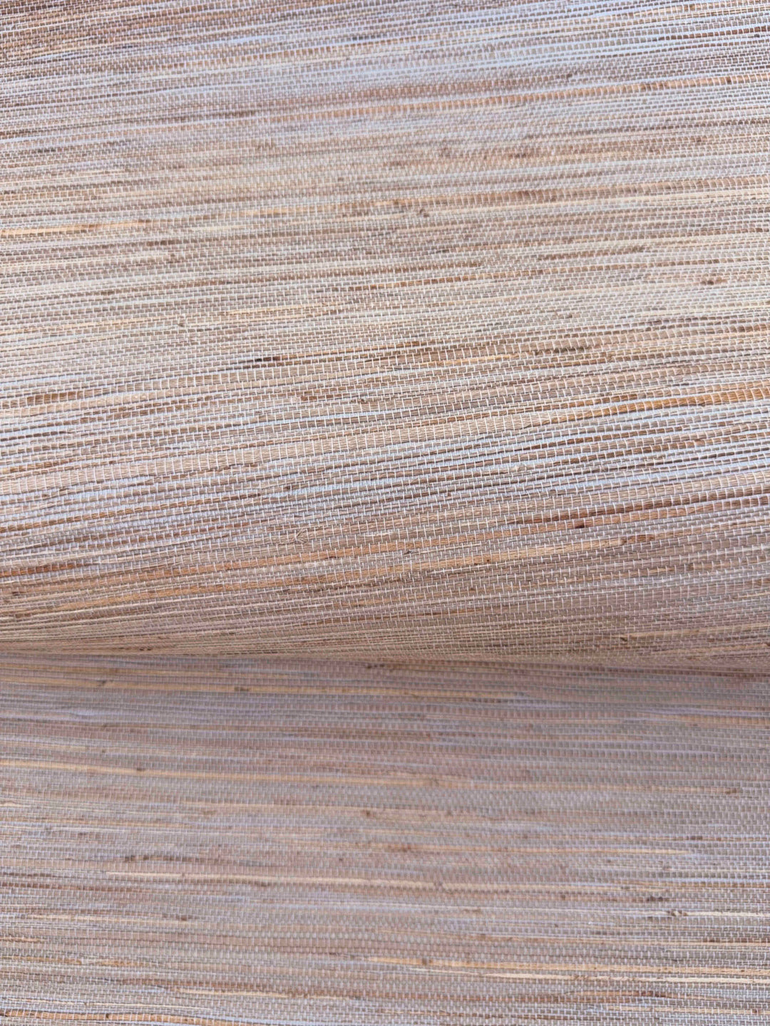 Natural Hemp Grasscloth — Warm Sand Texture 41038