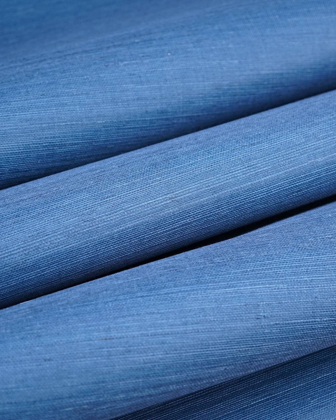 Natural Grasscloth Sisal Wallpaper - Midnight Navy - 42126