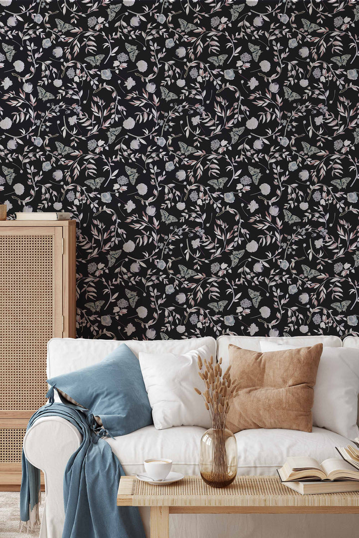 Moonlit Garden Butterflies 3747