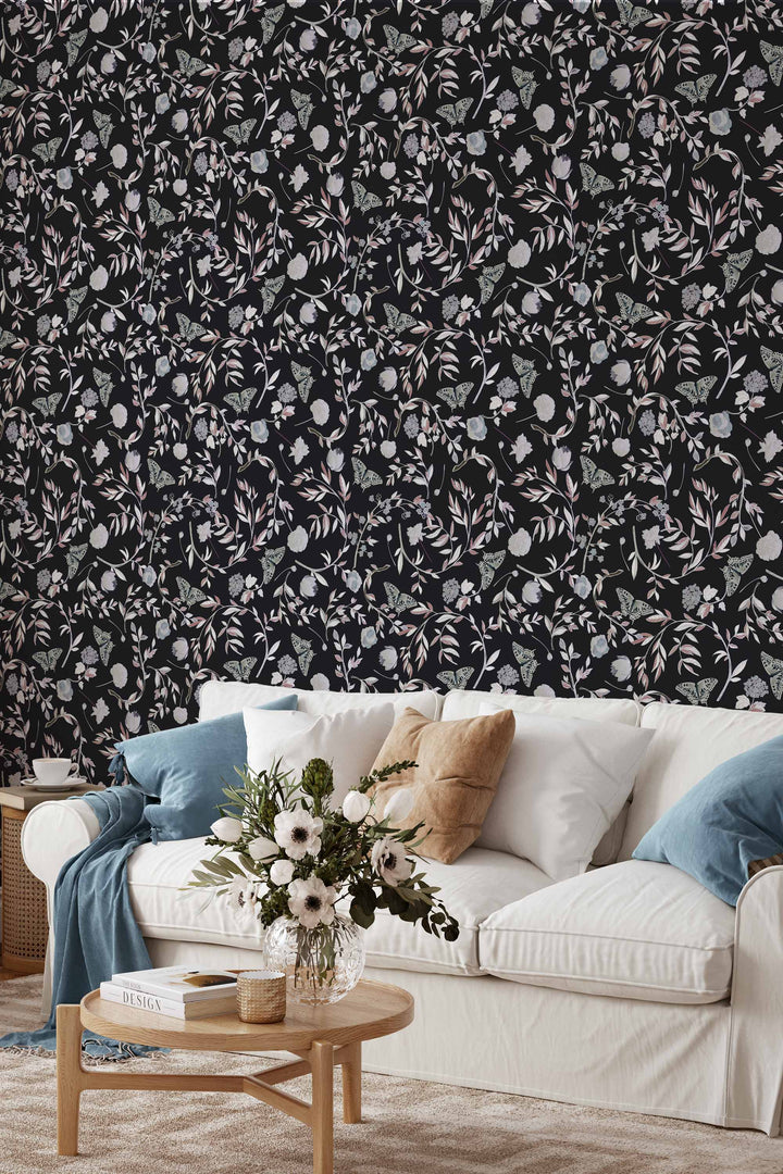 Moonlit Garden Butterflies 3747