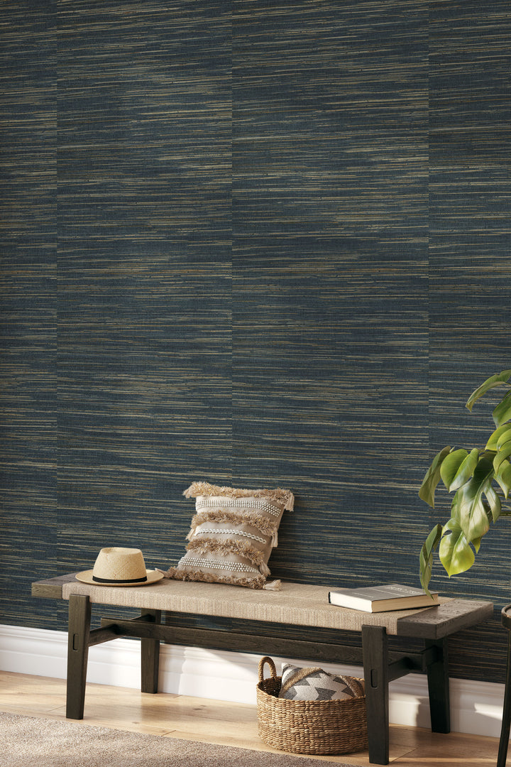 Faux Hemp Grasscloth Wallpaper Soft Mineral Neutrals 71034