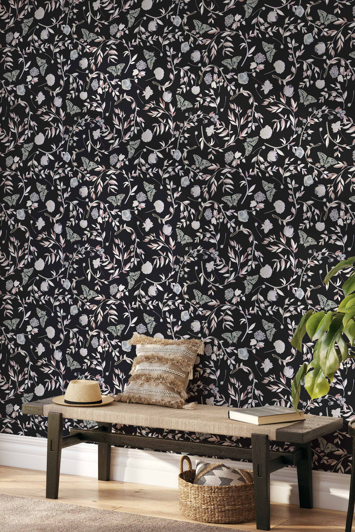 Moonlit Garden Butterflies 3747