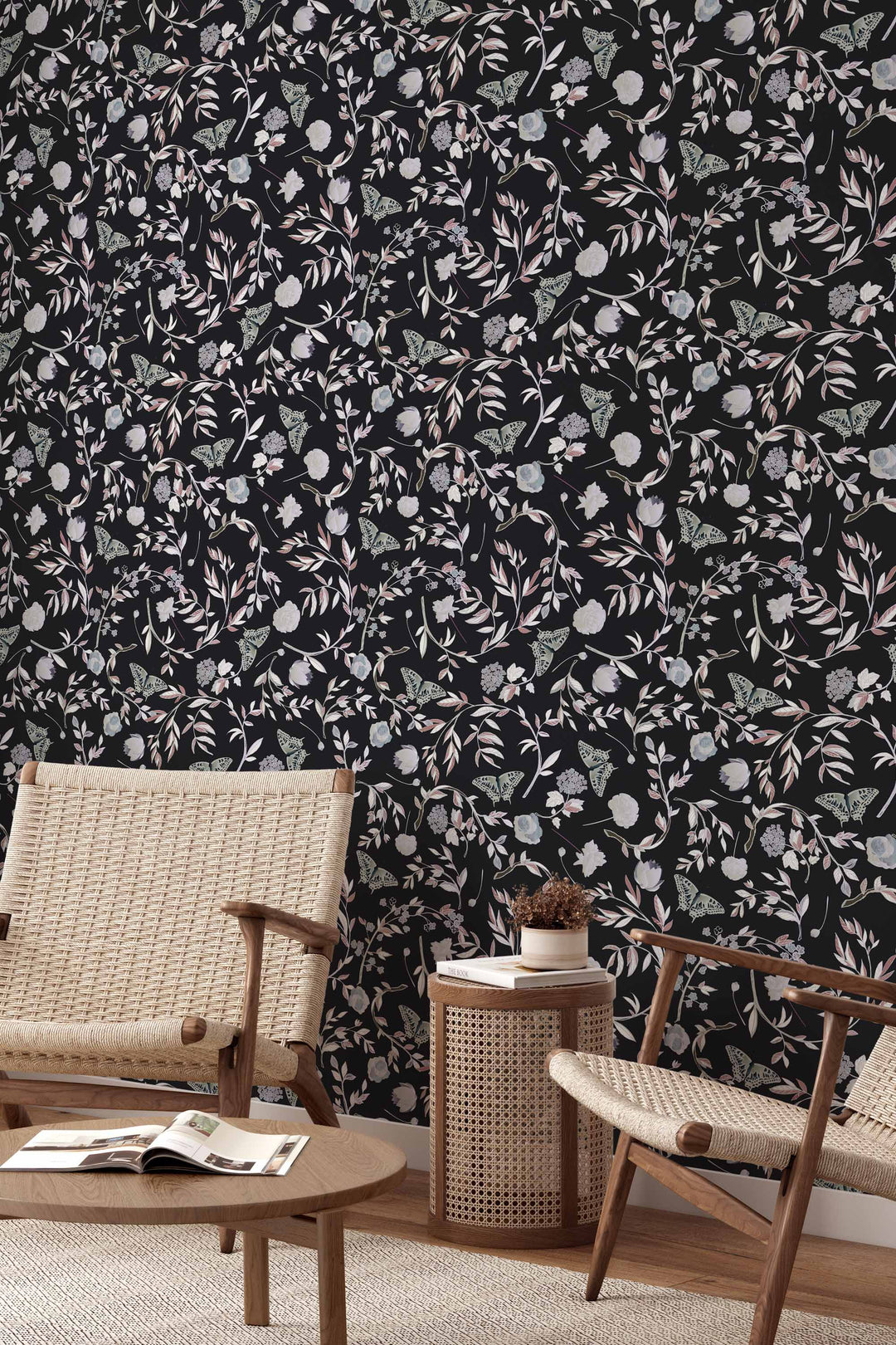 Moonlit Garden Butterflies 3747