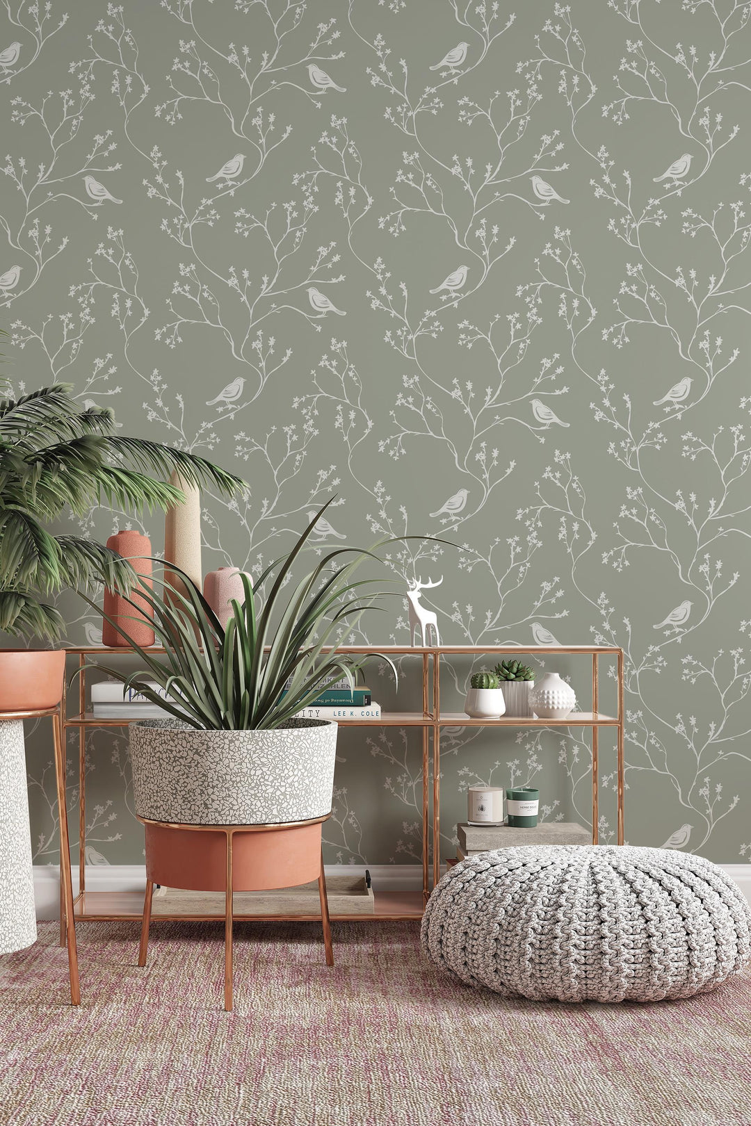 Boho Birds Wallpaper #3746