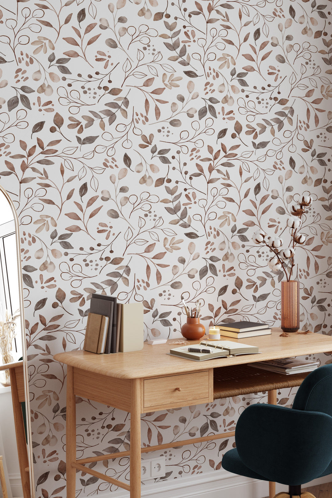 Watercolor Botanical Wallpaper #3616