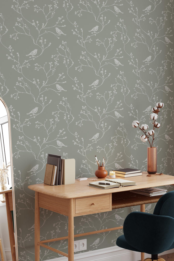 Boho Birds Wallpaper #3746
