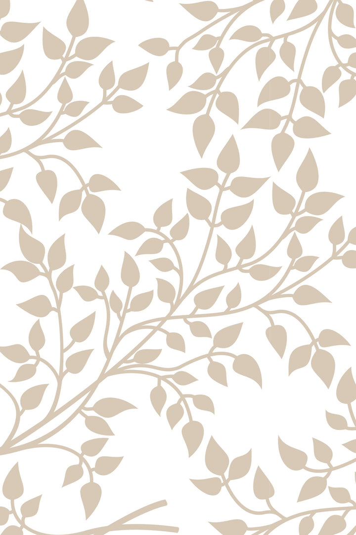 Boho Botanical Leaves Wallpaper #3618
