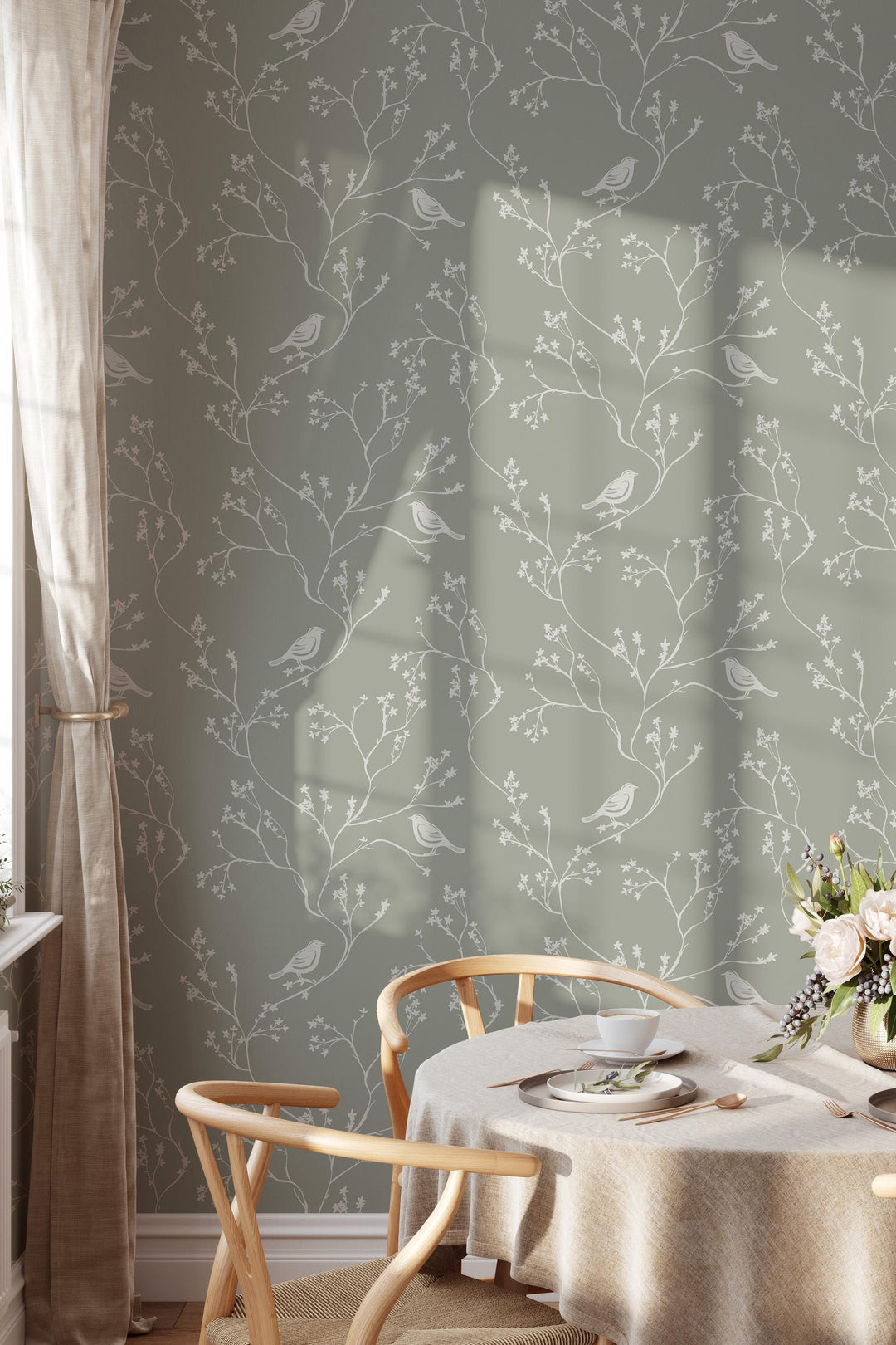Boho Birds Wallpaper #3746