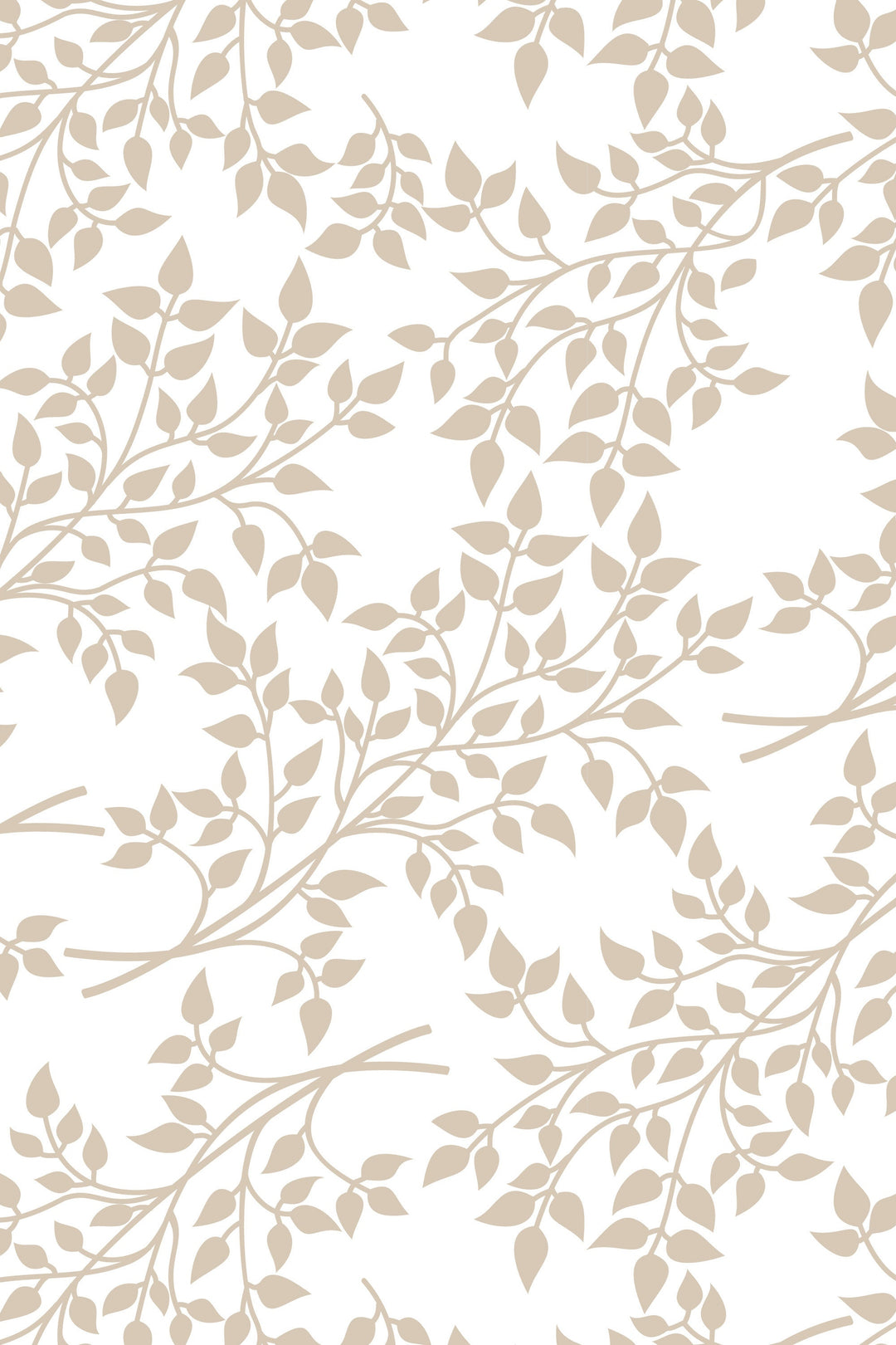 Boho Botanical Leaves Wallpaper #3618