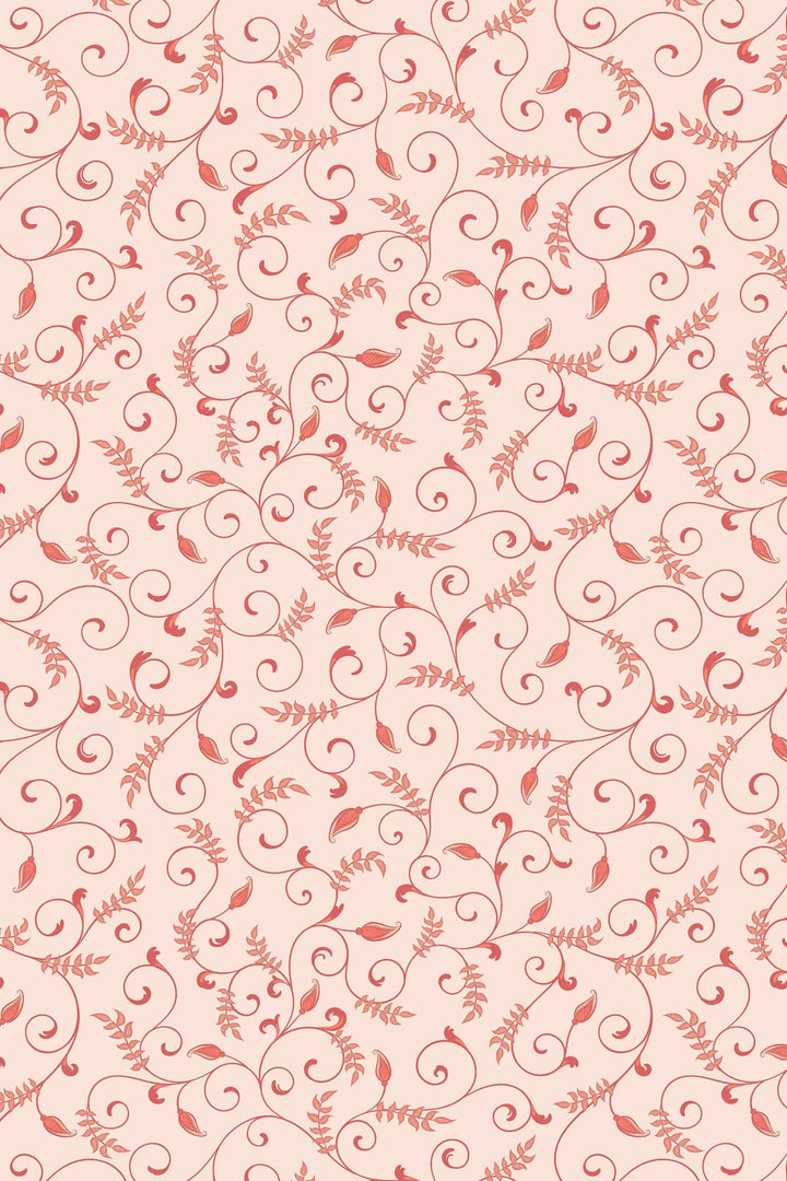 Floral ornament wall decor design wallpaper #3132