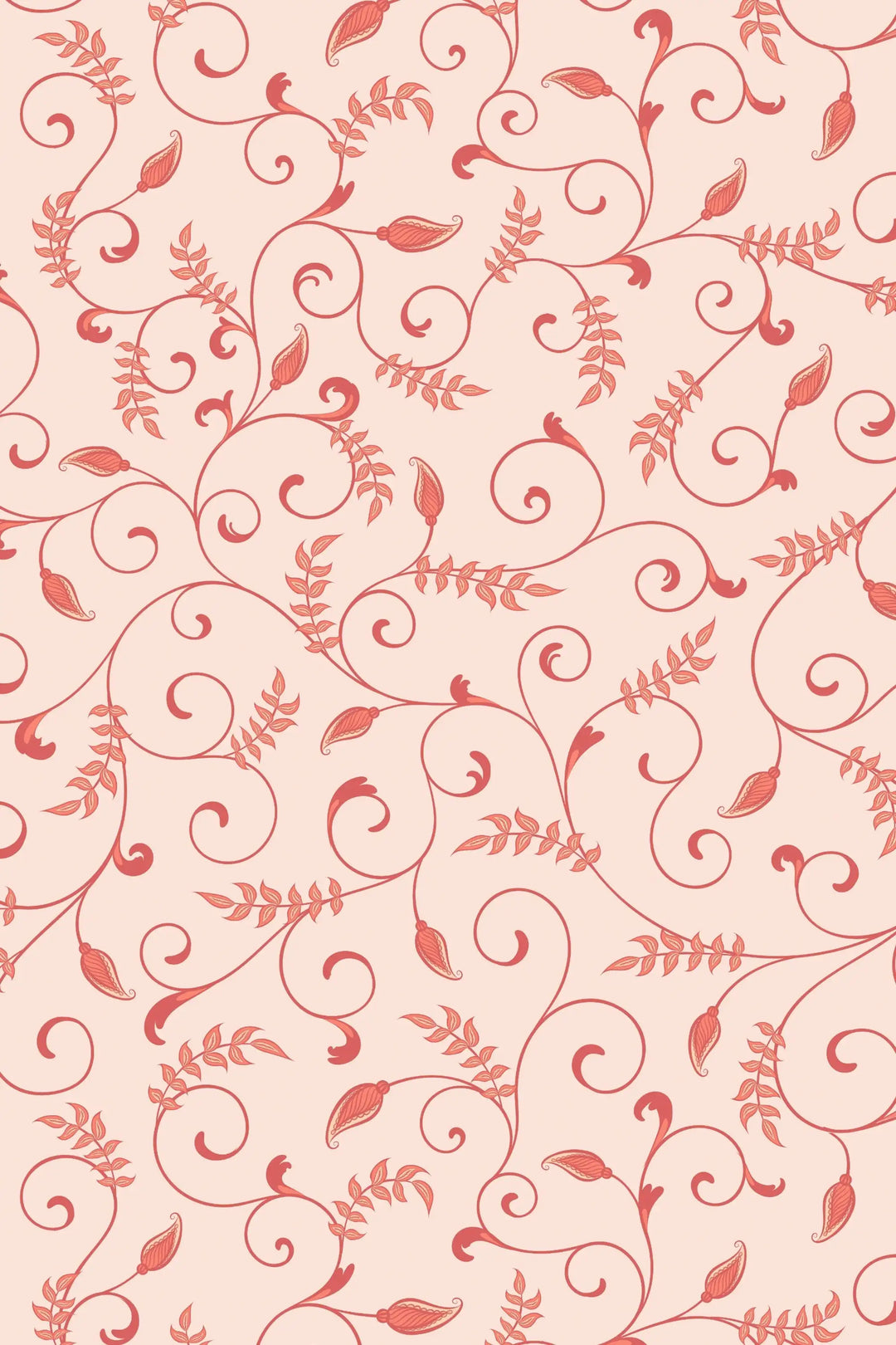 Floral ornament wall decor design wallpaper #3132